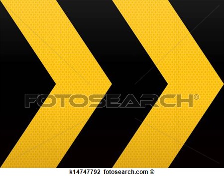 Clipart   Seamless Yellow Black Arrow  Fotosearch   Search Clip Art