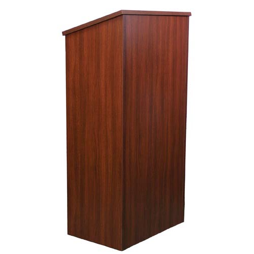 Durable Melamine Laminate And Quality Construction Shown In Mahogany 