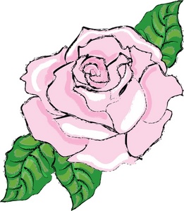 Pink Rose Clip Art Images Pink Rose Stock Photos   Clipart Pink Rose    