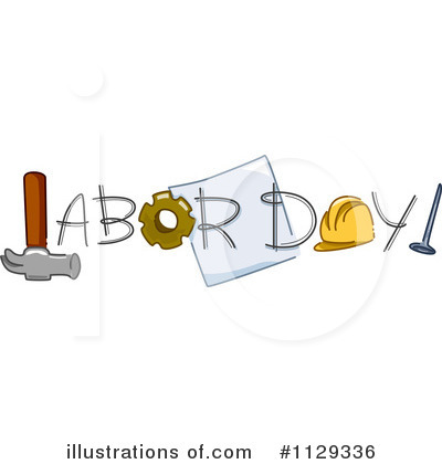 Royalty Free  Rf  Labor Day Clipart Illustration By Bnp Design Studio