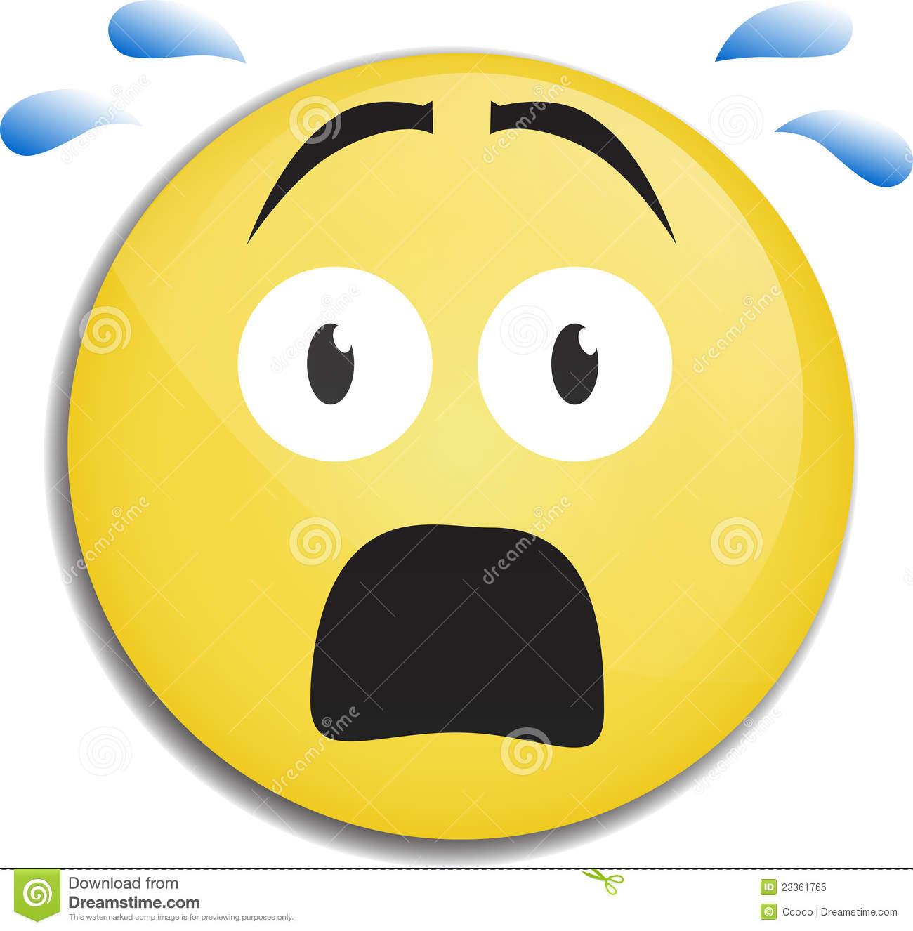 Worried Face Royalty Free Stock Photo   Image  23361765