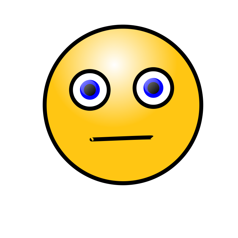 Worried Smiley Face   Clipart Best