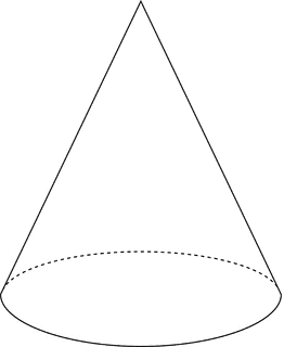 Cone Clipart Right Circular Cone