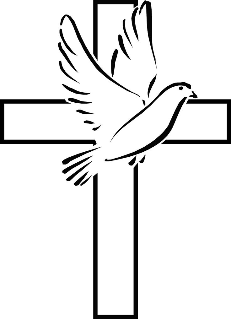 Cross With Dove Clipart   Clipart Best
