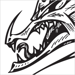 Dragon Templates Clipart Eps Dragon Clip Art