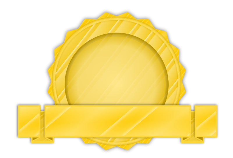 Free Gold Seal   Crest Clip Art