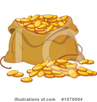 Gold Clipart  1070094 By Pushkin   Royalty Free  Rf  Stock