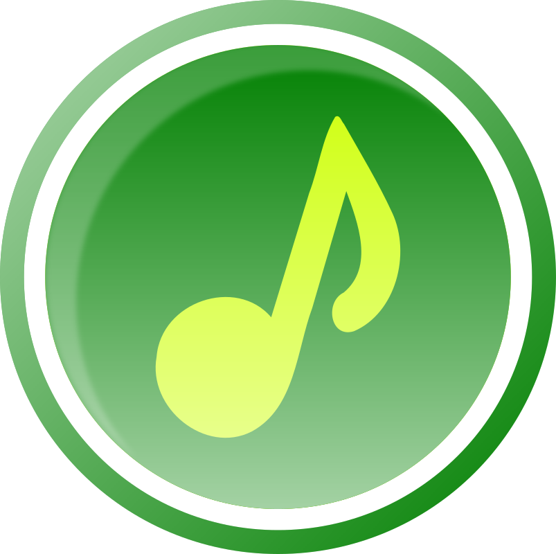 Music Icon Green 1 By Gsagri04   Music Icon