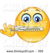 Royalty Free Shut Up Stock Smiley Clipart Illustrations