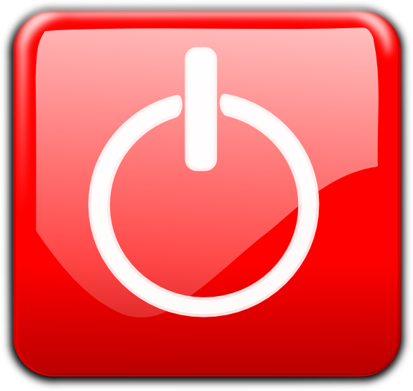 Shutdown Button Clip Art At Clker Com   Vector Clip Art Online