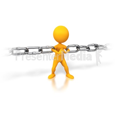 Strong Chain Link   Business And Finance   Great Clipart For