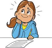 Student Taking A Test Clipart   Clipart Panda   Free Clipart Images