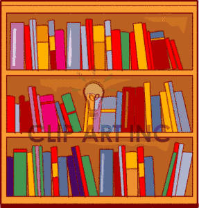 Books Bookshelf Bookshelves Bookshelf501 Gif Clip Art Education Books