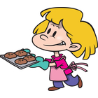 Cartoon Chocolate Chip Cookies Vector Illustration By Clip Art Guy