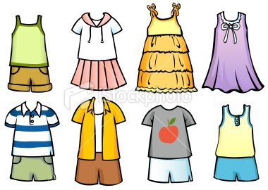 Clipart Summer Clothes Clothes For Children