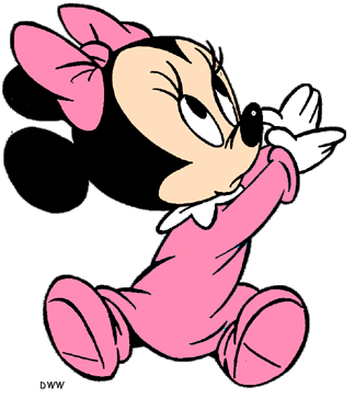 Pink Baby Minnie Mouse Clip Art   Clipart Panda   Free Clipart Images