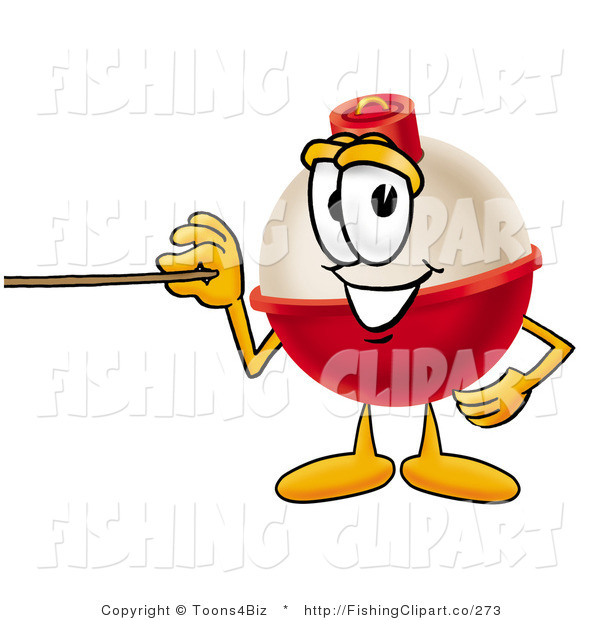 Royalty Free Fishing Clip Art Of A Fishing Bobber Mascot