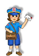 View A Female Mail Carrier With A Postal Mail Bag Over Her Shoulder