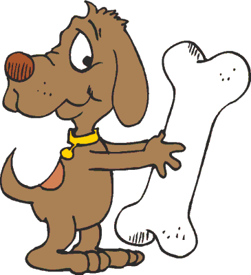 10 Cartoon Dog With Bone Free Cliparts That You Can Download To You