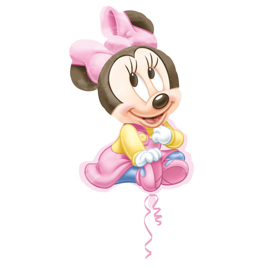 Baby Minnie Jumbo Foil Balloon Minnie Party Supplies   Party Gnome