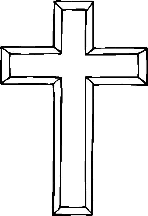 Christmas Cross Coloring Pages Xmas Jesus Cross   Learn To Coloring