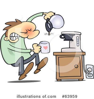 Coffee Clipart  63959 By Gnurf   Royalty Free  Rf  Stock Illustrations