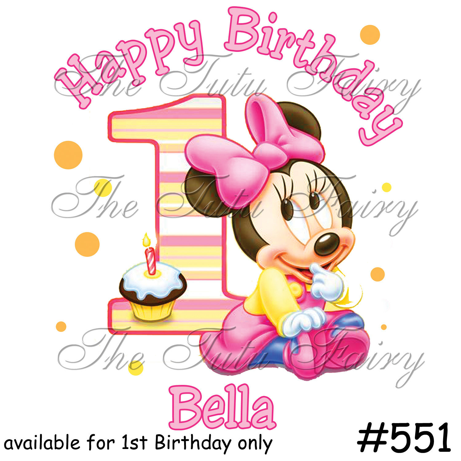 Disney Minnie Mouse Personalized Invitations With Several Fonts To    
