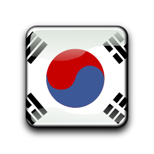 Flag Of South Korea Clipart Vector Clip Art Online Royalty Free