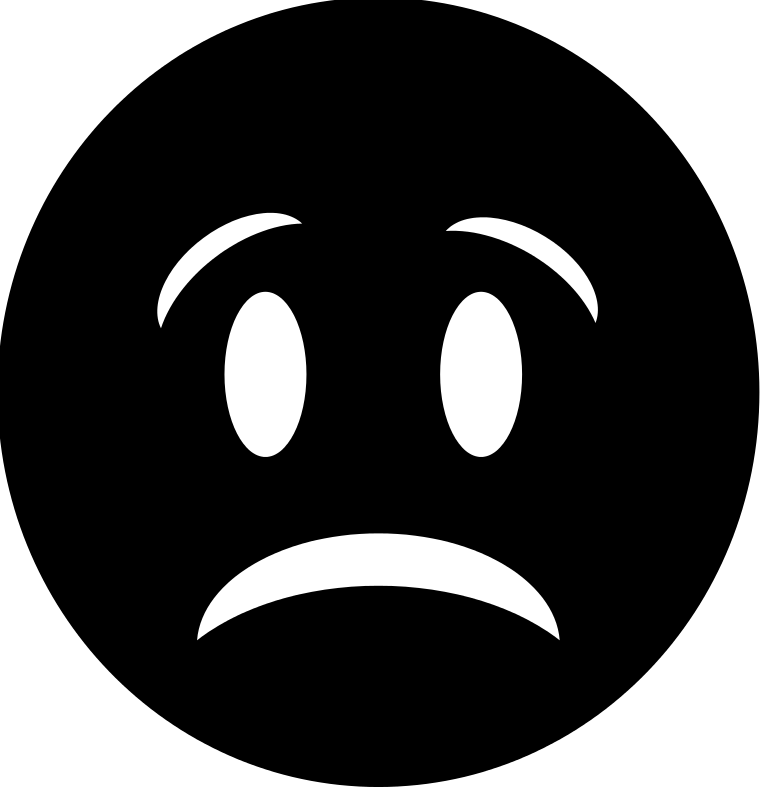 Frowning Face Image Free Clipart Frowning Face