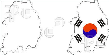 Illustration Of South Korea  Vector Clip Art To Download At