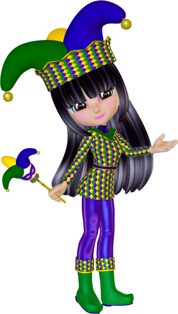 Jester Clipart For Mardi Gras Or Other Special Occasions