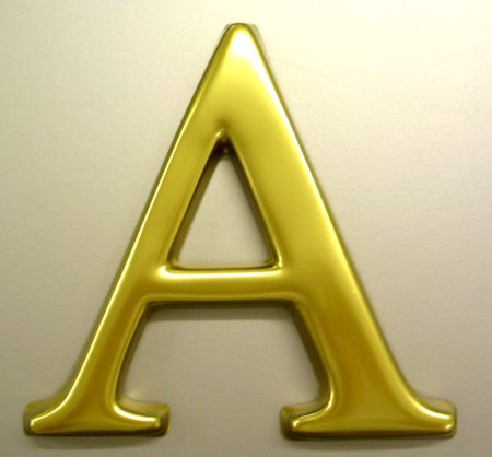 Letter A   A Sign Makers Blog
