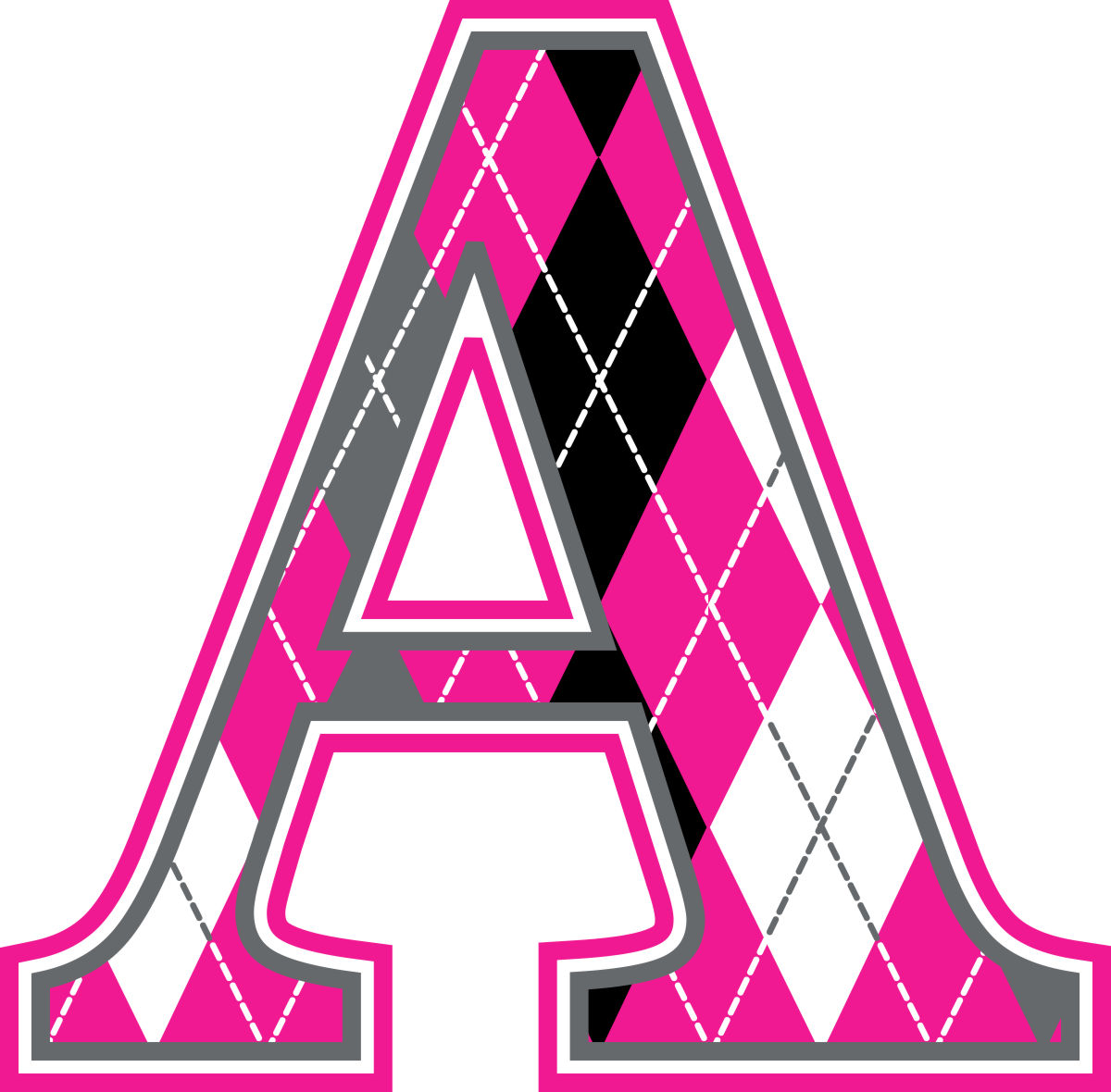 Letter A Pink Images   Pictures   Becuo