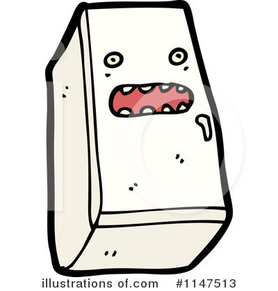 Refrigerator Clipart  1147513   Illustration By Lineartestpilot