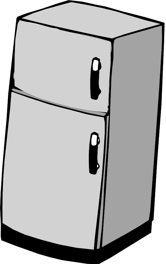 Refrigerator Clipart Vector Clip Art Online Royalty Free Design