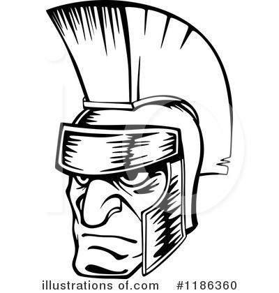Related Pictures Clipart Muscular Spartan Warrior With A Spear And    