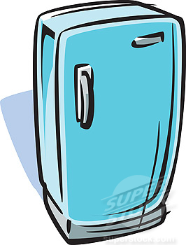 Vintage Refrigerator Clipart Jpg