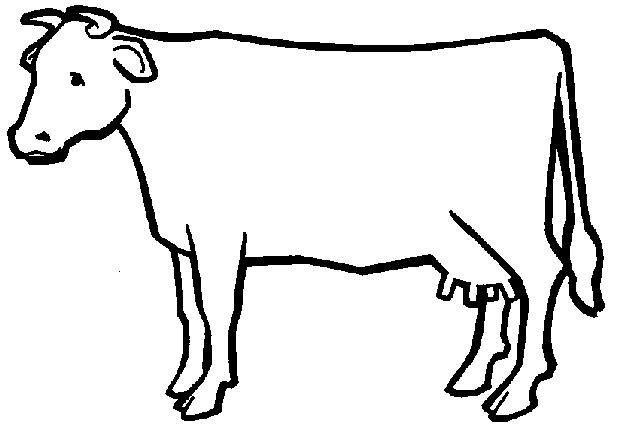 12 Outline Of A Cow Free Cliparts That You Can Download To You