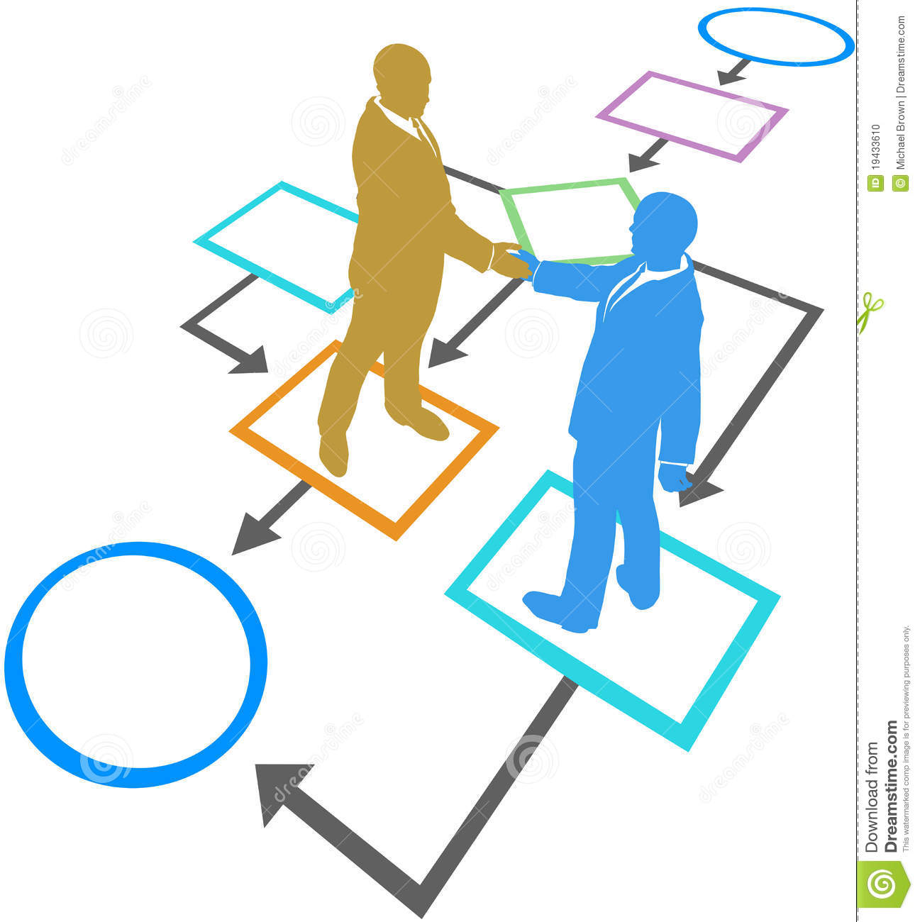 Business Process Clipart Business People Agreement