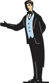 Butler Illustrations And Clip Art  168 Butler Royalty Free