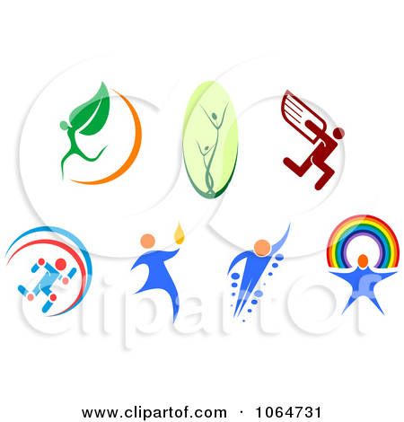 Clipart People Logos   Royalty Free Vector Illustration By Seamartini