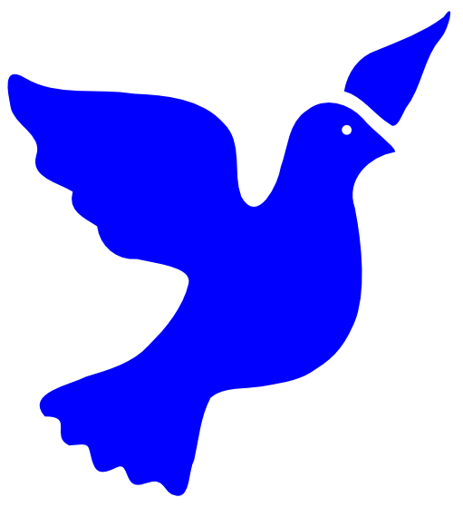 Com Signs Symbol Political Peace Peace Dove Peace Dove Blue Png Html
