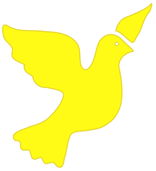 Com Signs Symbol Political Peace Peace Dove Peace Dove Yellow Png Html