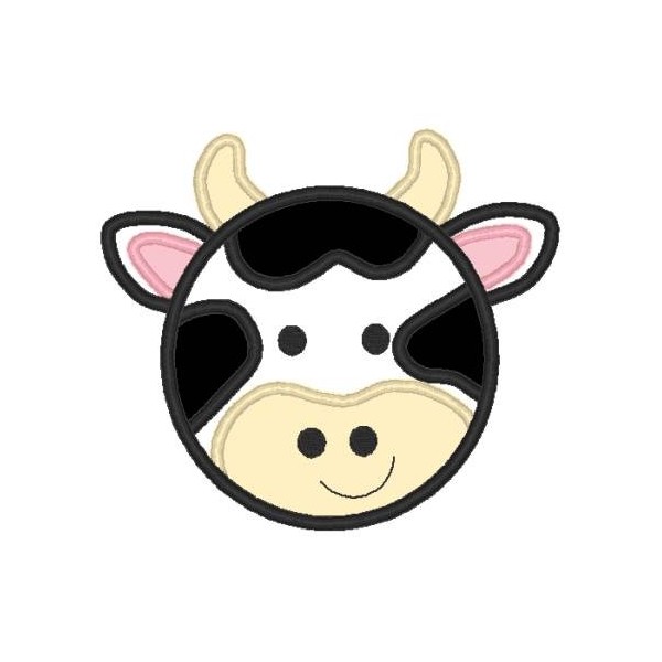 Cow Face Outline   Clipart Best