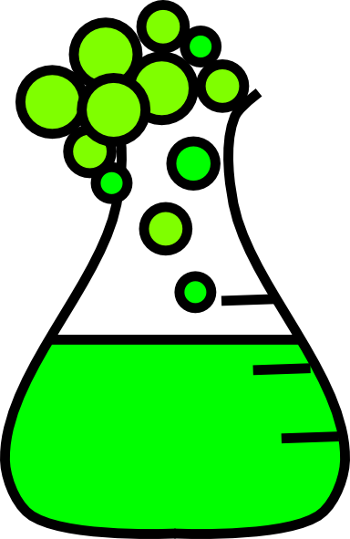 Green Bubble Flask Clip Art At Clker Com   Vector Clip Art Online