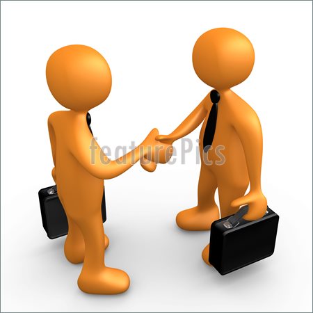 Illustration Of Business Agreement  Illustration To Download At