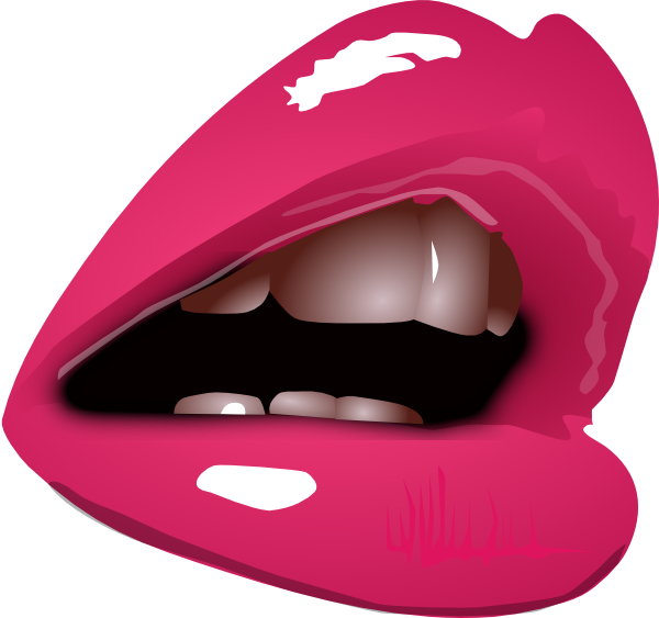 Lips 8 Clip Art At Clker Com   Vector Clip Art Online Royalty Free    