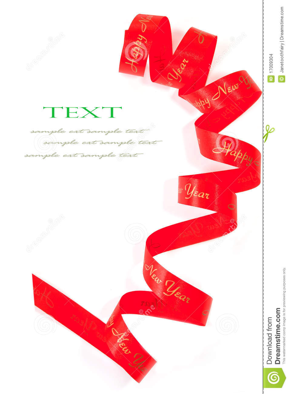 More Similar Stock Images Of   Curling Red Ribbon