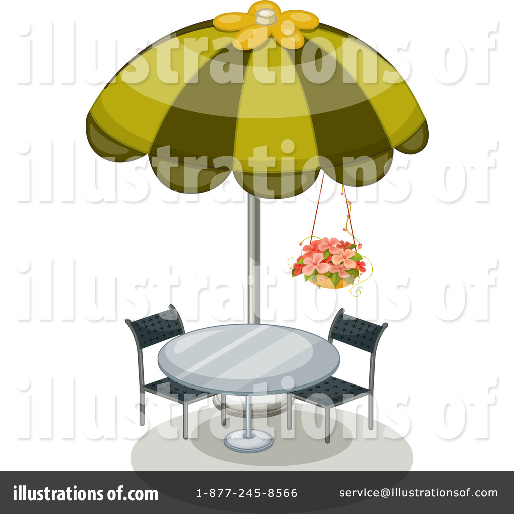 Patio Furniture Clipart  1119028 By Colematt   Royalty Free  Rf  Stock