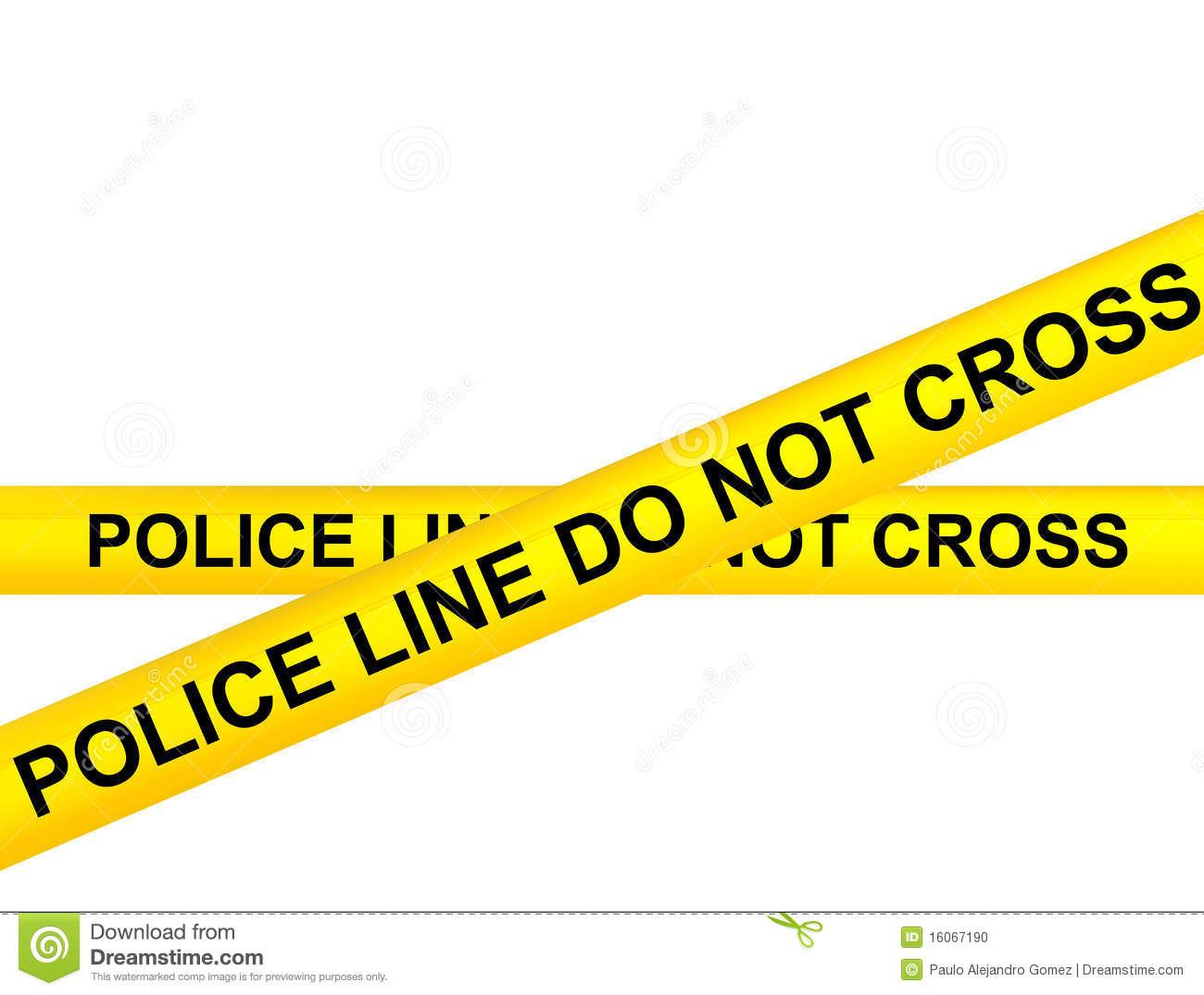 Police Tape Clipart